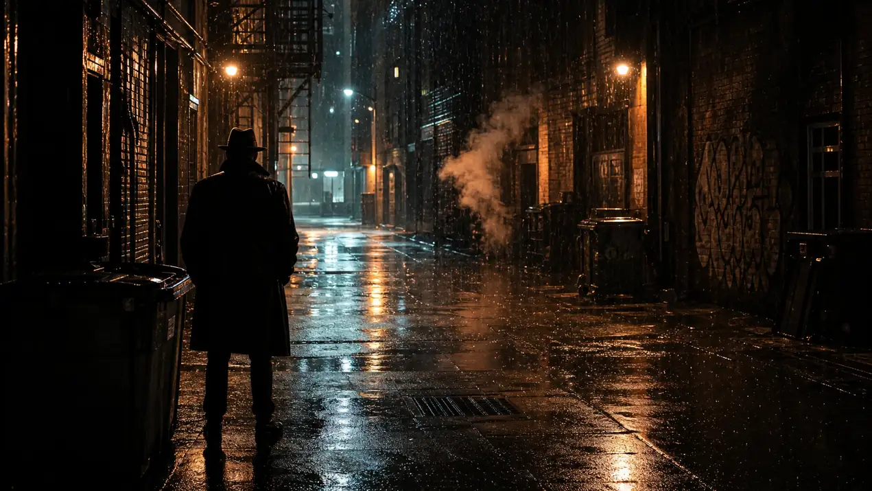 Rainy city scene representing faster AI model evaluation workflows