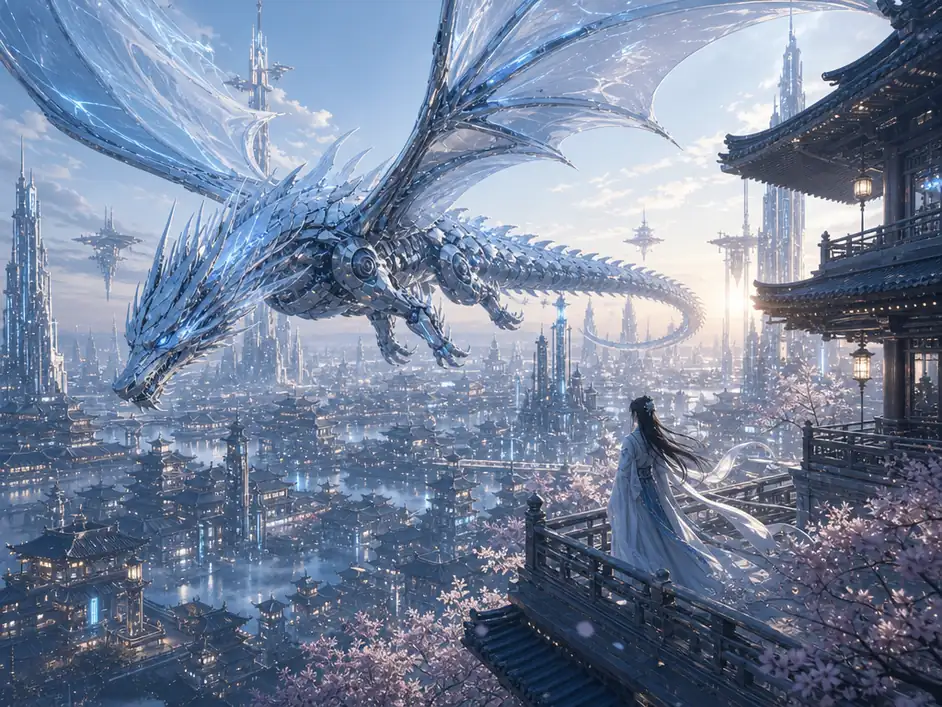 Doubao Seedance 2.0 Fast fantasy dragon scene for efficiency-focused video tasks