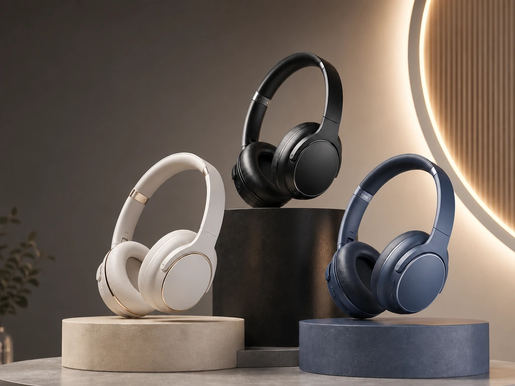 Premium wireless earbuds commercial generated with Seedance 1.5 Pro for product marketing