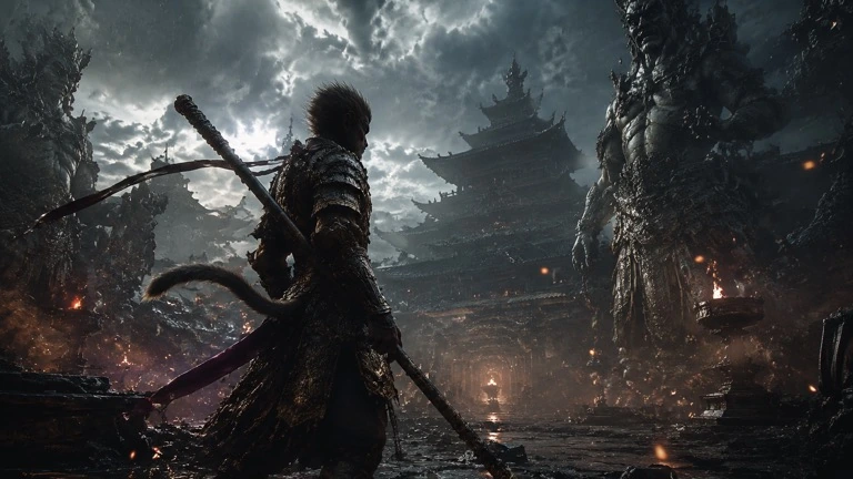 Dark fantasy reference frame preview for Wan 2.7 R2V video generation